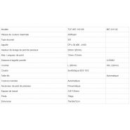 867-211132 - Piqueuse plate Topeagle International Ltd. - Distance d'aiguille jumelle 4-50mm - Machine à coudre automobile pour applications moyen-lourd_1