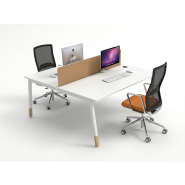 Bureau double LESS -A-W 2 PER - L. 160 H. 74 P. 160 cm_1