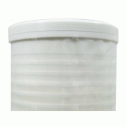 Cartouche lavable nylon filtre à eau sédiments 9 pouces 3/4 - 60 microns fabriqué en france_1
