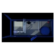 Container technique 20 pieds pour ateliers,  bureaux, salles de stockage et salle de réunion_1