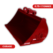 Godet de curage Rhinox 750 mm - Pour minipelle de 0.75 à 1 tonne Godet de curage Rhinox 750 mm - Pour minipelle de 0.75 à 1 tonne