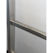 Kit échelle à crinoline en aluminium - Hauteur 5000mm - Sortie de face - NF E85 016_1