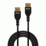 LINDY 0.5m DisplayPort 1.4 Cable Slim DP male to DP male_1