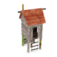 Maisonnette de jeu Tillbo réf-8066008 - Hags - Hauteur de chute 1400 mm - Zone de sécurité 23 m²_1