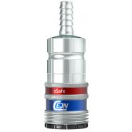 Séries 300 eSafe - DN 5,5 - Coupleur CEJN en acier zingué/laiton - Conformité EN ISO 4414_1