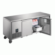 Table réfrigérée négative 3 portes Serie U Premium 420L UA008 Polar_1