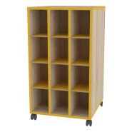 Meuble à doudou : 24 cases (12 x 2)