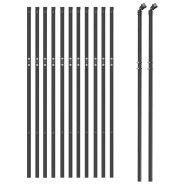 Vidaxl clôture en treillis métallique anthracite 0,8x25 m 154200_1