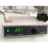 Four tubulaire de laboratoire en verre - Büchi B580 reconditionné - Provenance laboratoire pharmaceutique_1