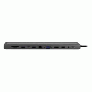 T'nB DSMST12V2 hub & concentrateur USB Type-C 5000 Mbit/s Aluminium_1