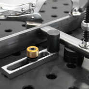 Barre d'arrêt en D120x25x11,5mm à trou Ø16mm STRONG HAND TOOLS_1