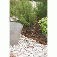 Lot de 5 bordures à gazon Colmet* - 15 piquets d'ancrage - 3 mm d'épaisseur - Longueur 2,25 m_1