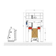 MH3 - Housseuse automatique à housse étirable Stretch Hooder - Messersì Packaging - Film extensible avec goussets latéraux - Sans source de chaleur_1