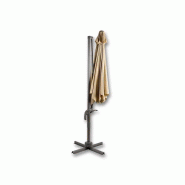 Parasol droit santorini ø300 cm – MTF – toile naturelle avec manivelle – 2naz0244_1