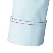 Aspin - Veste de cuisine Robur - Col officier - Boutons pressions cachés et finitions surpiquées_1