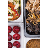 Bac GN Gastro 2/1 en inox - Hauteur 65 mm - Résistant et modulaire - Marque Lacor_1