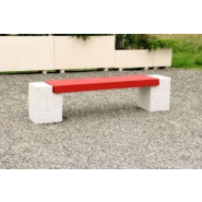 Banquette de jardin Douglas - bicolore, lignes modernes et épurées, livrée en kit avec colle et notice de montage_1