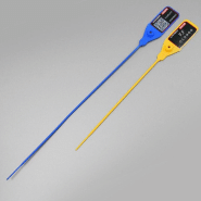 Scellé à tige lisse - PP - Longueur 385 mm - Tige Ø2.3 mm - Tête 19x32 mm - Bleu_1