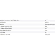 218156w - Granulés absorbants en attapulgite calcinée - 0,3 à 0,9 mm - Absorption de liquides agressifs et acides forts_1