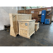 Caisse en bois en contreplaqué sur-mesure pour oeuvres d'art - NIMP15 SEI 4B - Protection Muséale & Transport Sécurisé
