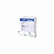 Drap d'examen pure ouate de cellulose gaufre 2 plis 46m-121 formats long 38cm larg 50cm-carton de 9 rouleaux_1