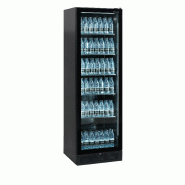 Vitrine réfrigérée noire scu1425 frameless TEFCOLD_1