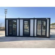 Bungalow de Chantier | Cabane de Chantier  | Container Amenage | Bureau Container | Bureau Conteneur | Modèle Grau 240cmx600cm_1