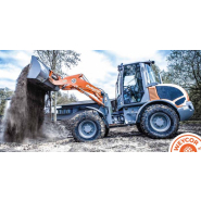 Chargeuse compacte articulée - Capacité du godet 1,1 m3 - Weycor AR 480_1