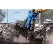 Cisaille de démolition pour les structures en béton armé  - Okada - TS WB_1