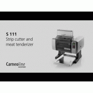 Éminceur et attendrisseur à viande s111_1