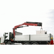 Grue auxiliaire Fassi F100B.2 xe-dynamic - capacité de levage jusqu'à 9,40 tm - bras hydraulique jusqu'à 16,55 m_1