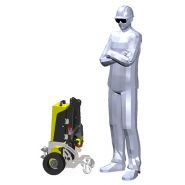 LT300 - Tracteur pousseur électrique Alitrak - Capacité de traction 1000 kg - Batteries interchangeables_1