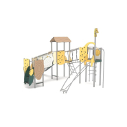 Structure multi-activités métallique Safari - LD1SAF30080 - Ludoparc - pour enfants dès 2 ans, capacité 30 personnes_1
