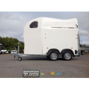 Van à chevaux GOLD ONE ORIGINS ALU - 1 place 1/2 - 2 essieux Traditionnels - PTAC : 1100 à 1600 Kg - 220 x 140 x H 230 cm - Reference -G1340MA19_1