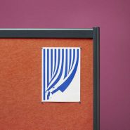 Cloison acoustique TEN-LIMIT - modulable avec cadre aluminium et panneau en fibres PET recyclé_1