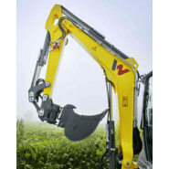 Pelle sur chenille EZ50 - Compacte, cabine ergonomique et déport arrière minimal_1