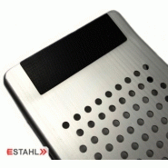 Rampe télescopique XS15F - anodisé argent naturel - longueur ajustable 935 à 1540 mm - charge max 300 kg_1