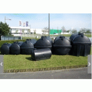 Cuve à eau rotomoulée sans soudure pour éviter les fuites