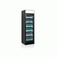 Armoire à boisson 1 porte vitrée LED noir avec 5 clayettes - Réf : CEV425CP-I BLACK_1