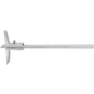 Jauge de profondeur - 300 mm - Vernier avec vis de blocage - Base 100 mm - Réf. 20305_1