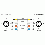 METZ CONNECT Câble Ethernet industriel M12, codage D, 10 m_1