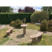 Table de Recueillement pour Jardins du Souvenir - Pour les communes moyennes à grandes_1
