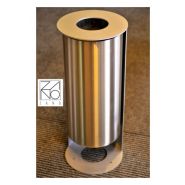 03.054.Sc - Poubelle Orbis Zano - 65L - Inox brossé - Design moderne et urbain_1