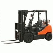 Chariot élévateur gaz CLARK - DOSSAN - capacité de 1,4t à 16t - hauteur de levée jusqu'à 8000mm_1