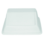 Couvercle basculant pour bac de tri 40L - gris ou blanc - dimensions 39.5x27.6x14.5 cm - polypropylène_1
