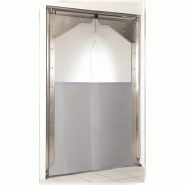 Porte souple battante SP2000 - spenle - isolation thermique et phonique en PVC souple_1