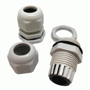 Presse-étoupe M16 - Ip68 - Câble Diamètre 4 à 8mm - Lot De 10_1
