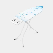 Table à repasser taille C -124 x 45 cm, pour fer vapeur Brabantia XL UGS134463 - Ice Water_1