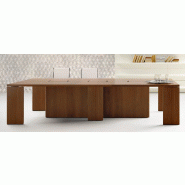 Table de réunion rectangulaire So Terra_1