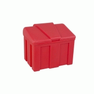 Bac à sel de salage - 110 L - Plastibac - Lo 650 x La 500 x Ha 570 - BSS-0001-040 (PB-BSS-110)_1